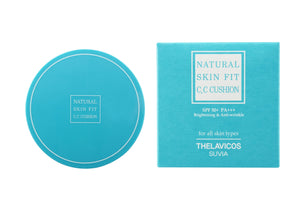 Base de maquillaje con almohadilla humeda con color / Suvia Natural Skin Fit CC Cushion